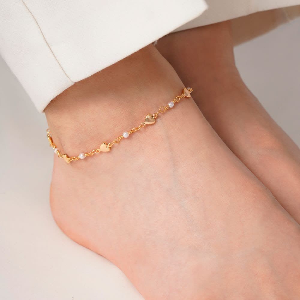 پابند قلبی مرواریدی YSX کد 2215 - خرید آنلاین از گالری آداس